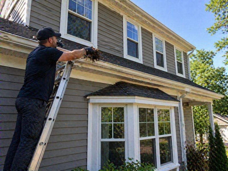 Clogged Gutter Clearing in Monmouth County, NJ