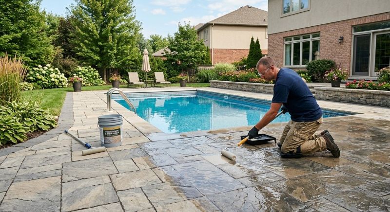 Concrete Patio Sealing in Tacoma, WA